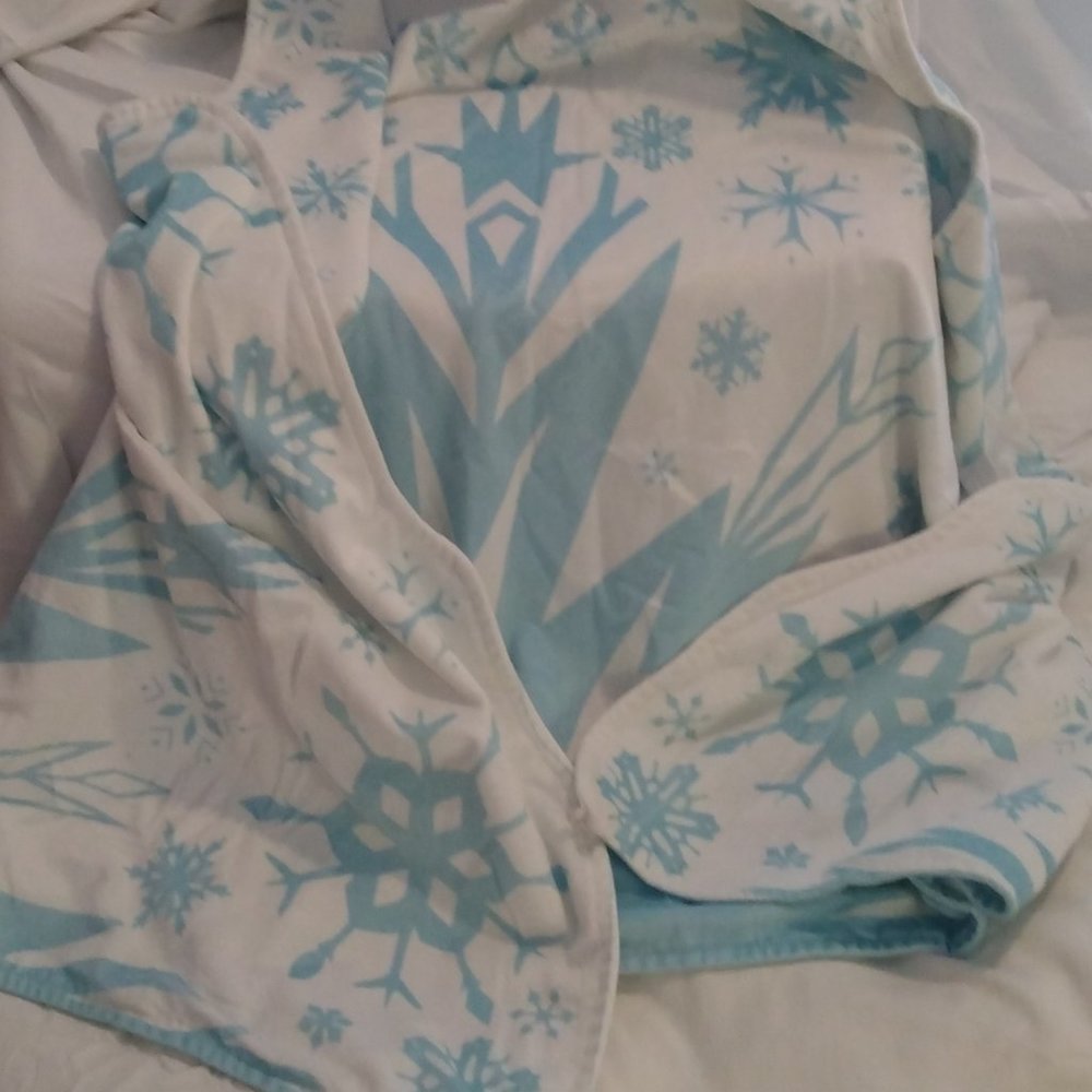 Frozen cozy wings blanket